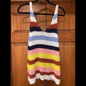 Forever 21 multi-colored croquet women’s tank top